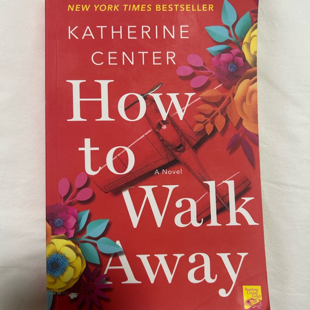 's 'How to Walk Away' Novel - Red Cover